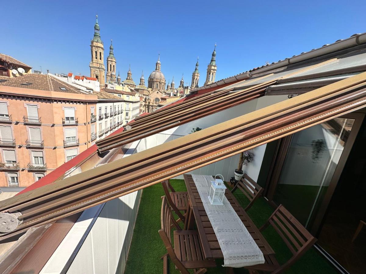 Dos Torres Atico - Solarium Privado En Calle Alfonso I Zaragoza Ngoại thất bức ảnh